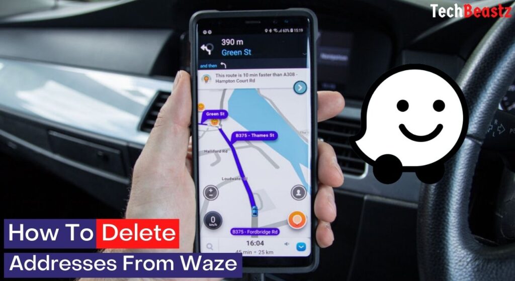 How To Delete Addresses From Waze