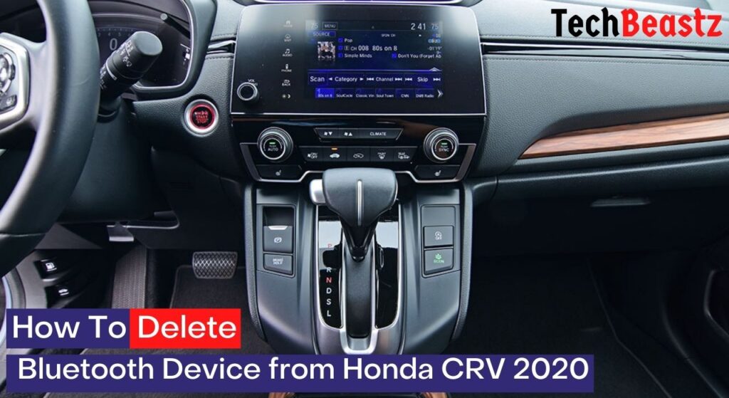 How to Delete Bluetooth Device from Honda CRV 2020