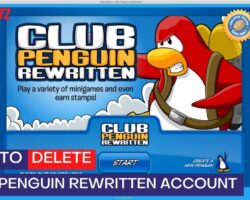 How To Delete Club Penguin Rewritten Account