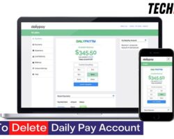 How To Delete Daily Pay Account