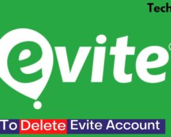 How To Delete Evite Account