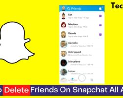 How To Delete Friends On Snapchat All At Once