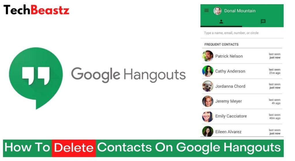 How To Delete Hangouts Contacts