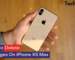 How To Delete Messages On iPhone XS Max [EASY HACK!]